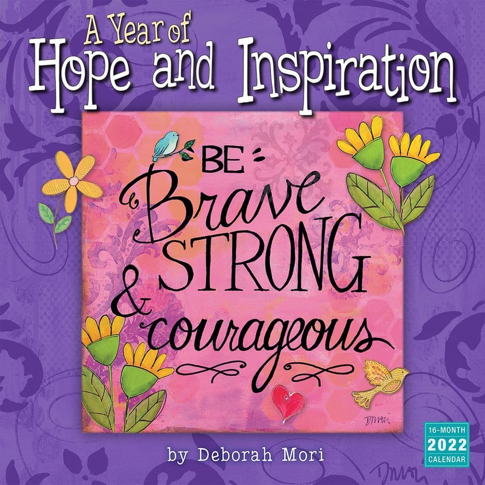 Hope and Inspiration 2022 Wall Calendar - Calendars.com