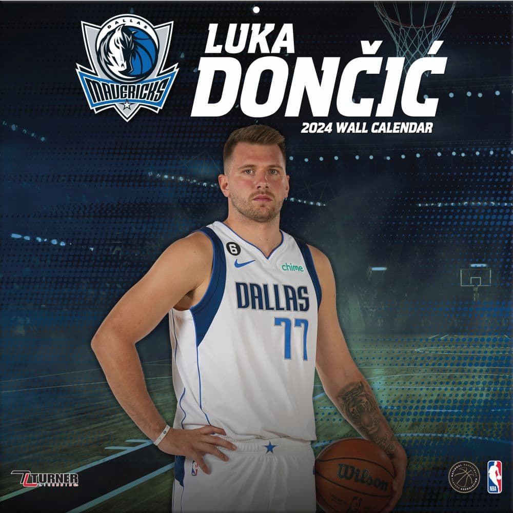 NBA Luka Doncic 2024 Wall Calendar - Calendars.com