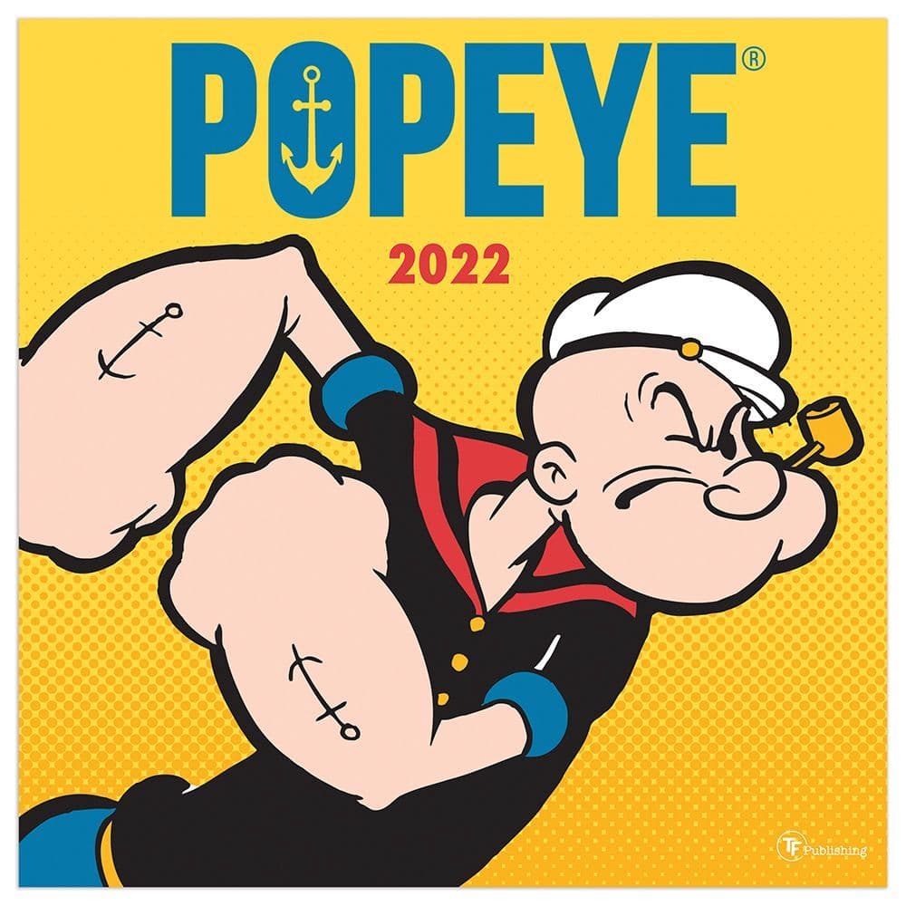 Popeye 2022 Wall Calendar