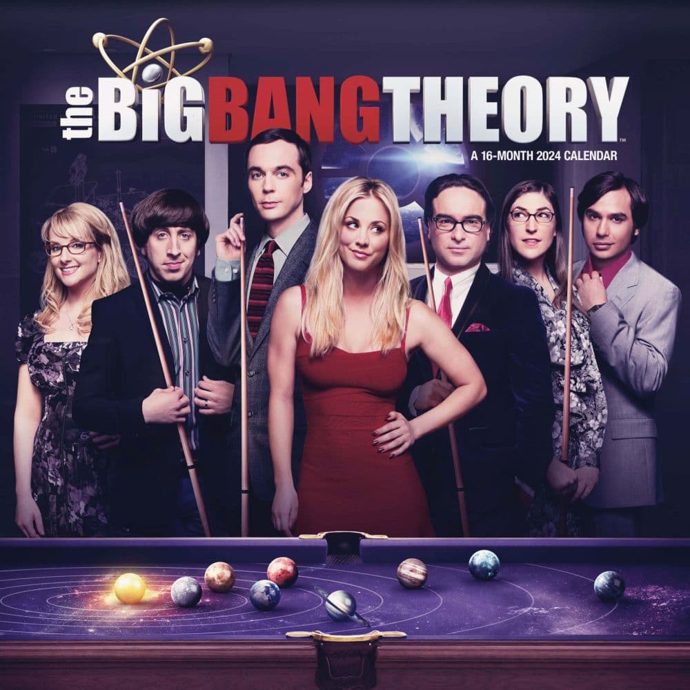 Big Bang Theory 2024 Wall Calendar Main Image