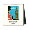 image London Art 2025 Easel Desk Calendar Main Image