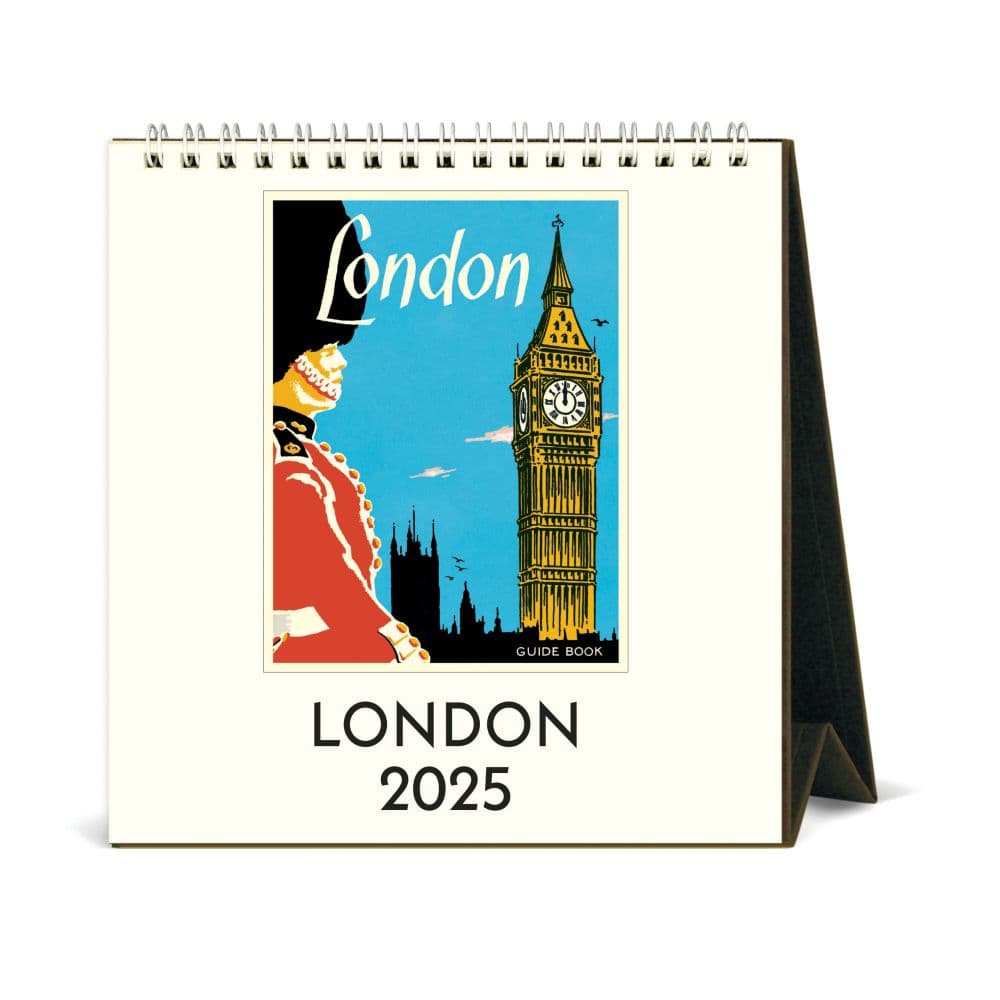 London Art 2025 Easel Desk Calendar