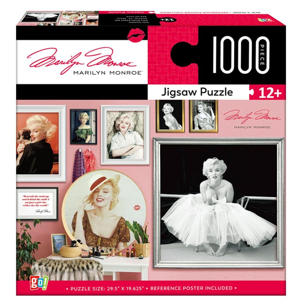 Marilyn Monroe 1000 Piece Puzzle Main Product Image width=&quot;1000&quot; height=&quot;1000&quot;