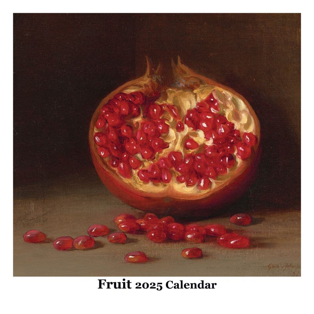 Fruit Square 2025 Wall Calendar