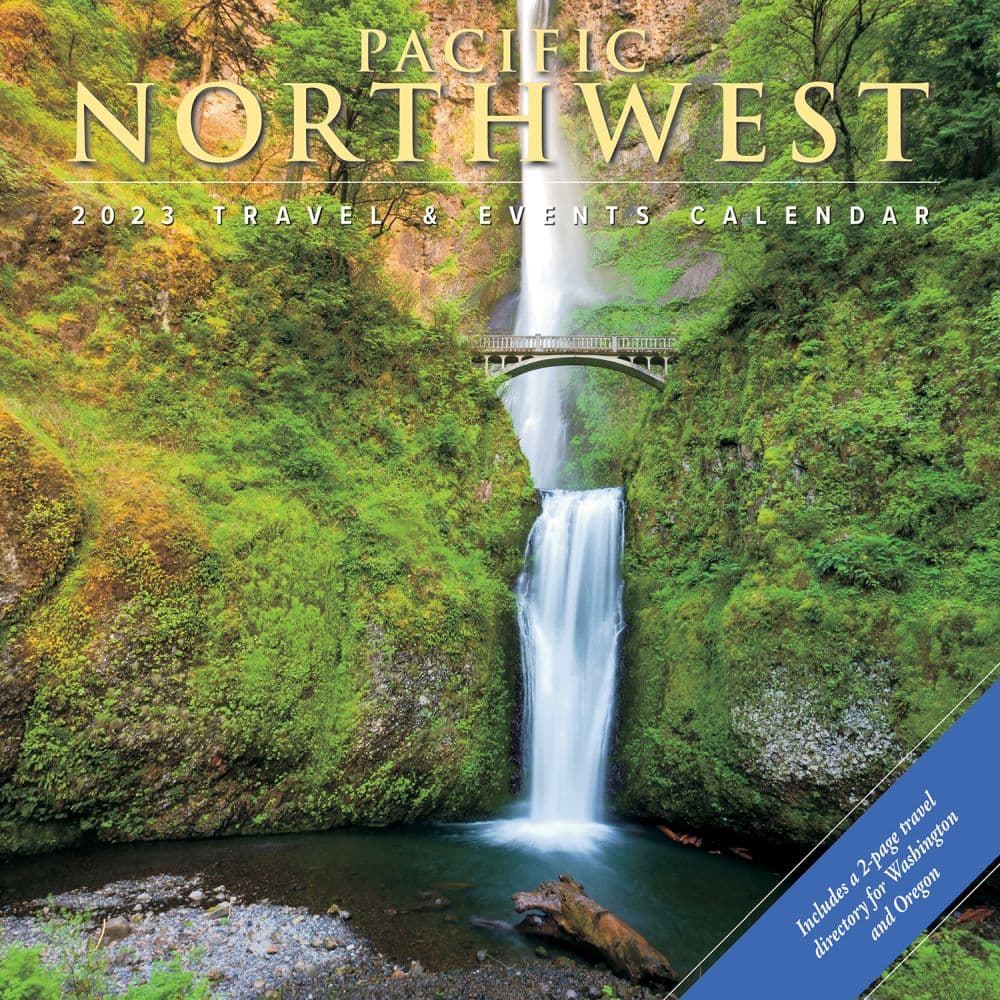 Willow Creek Press Pacific NW Travel/Events 2023 Wall Calendar