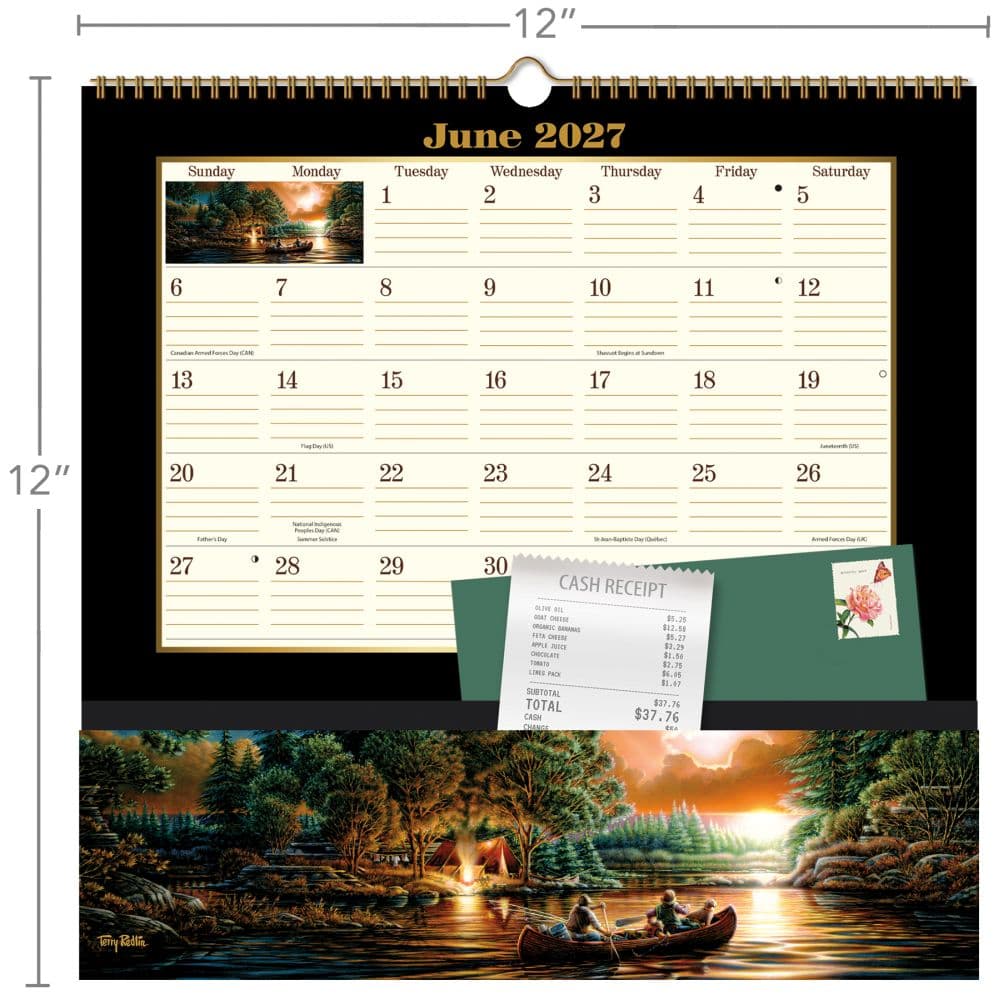 Terry Redlin 2027 Note Nook Third Alternate Image