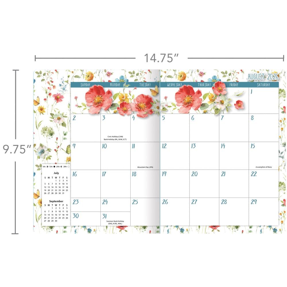 Watercolor Wonder 2027 Monthly Planner by Lisa Audit Fourth Alternate Image
