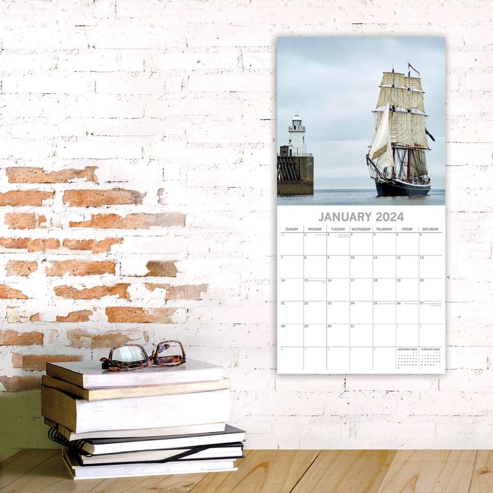 Tall Ships 2024 Wall Calendar