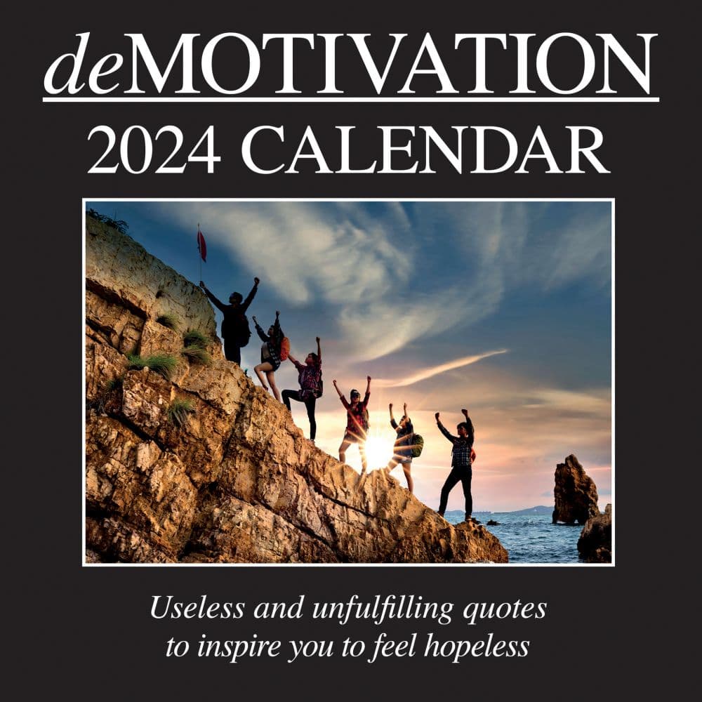 Demotivation 2024 Wall Calendar - Calendars.com