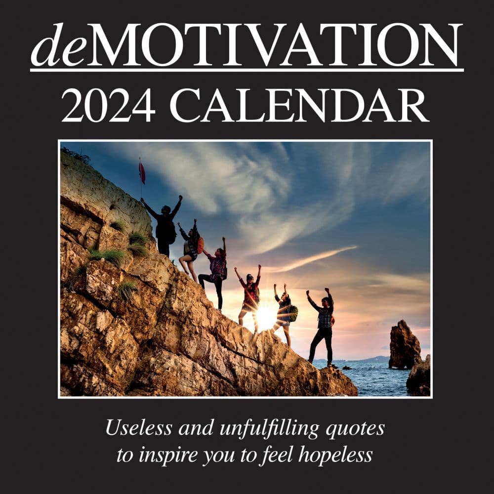 Demotivation 2024 Wall Calendar