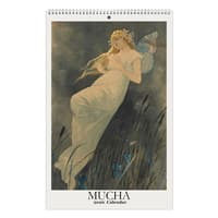 image Mucha Poster 2026 Wall Calendar Main Product Image