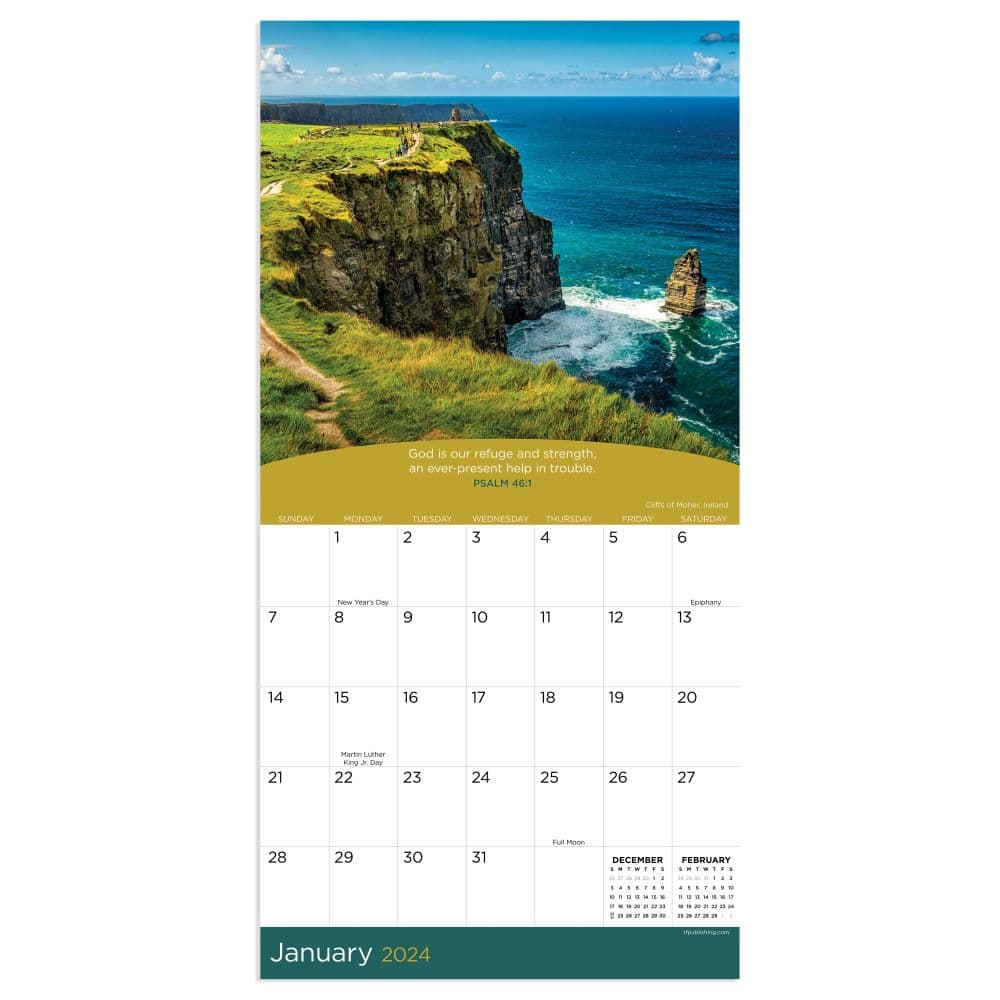 Paths to God 2024 Mini Wall Calendar Second Alternate Image width=&quot;1000&quot; height=&quot;1000&quot;
