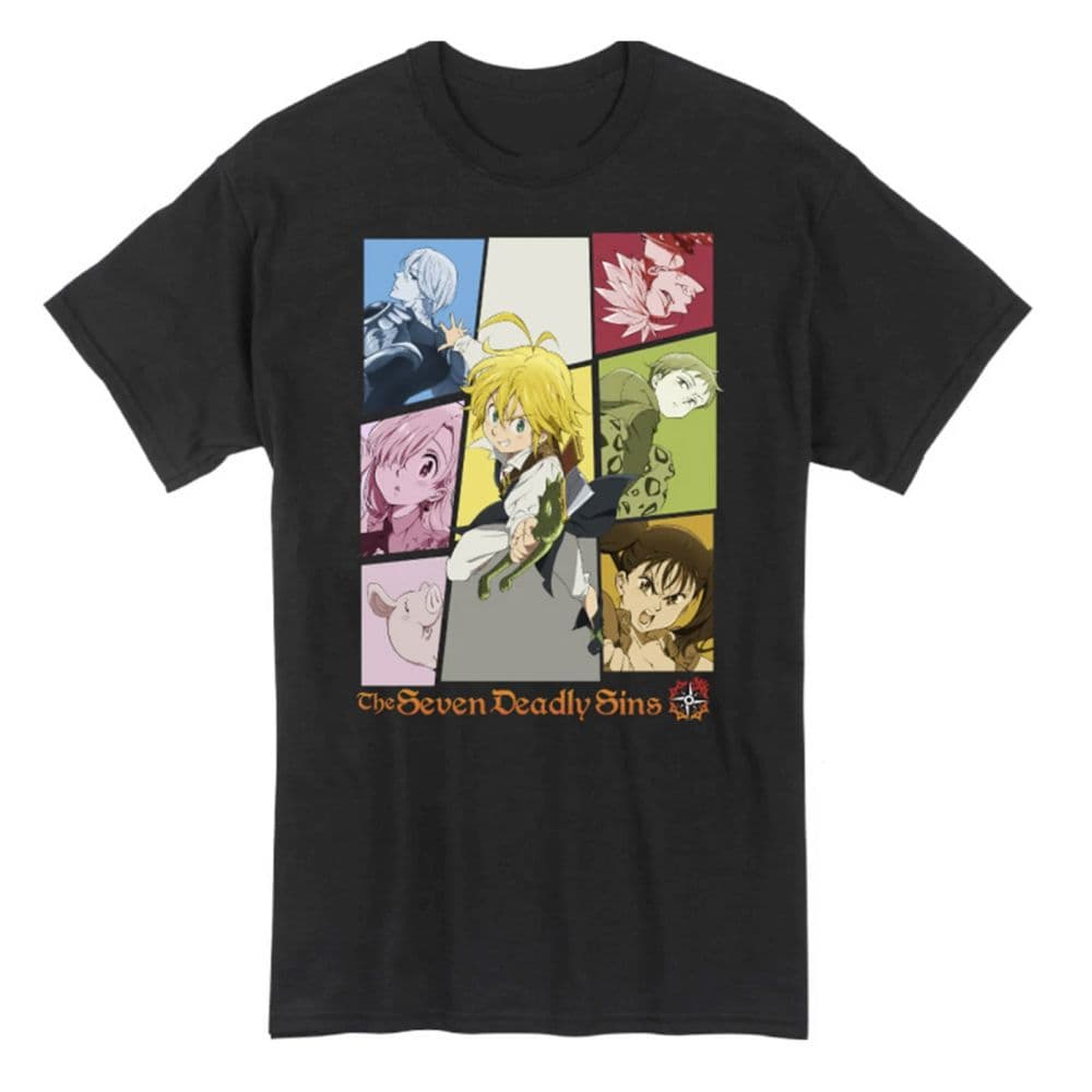 seven-deadly-group-panel-unisex-black-tshirt-main