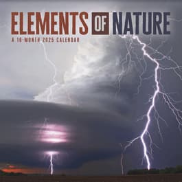 Elements Of Nature 2025 Wall Calendar