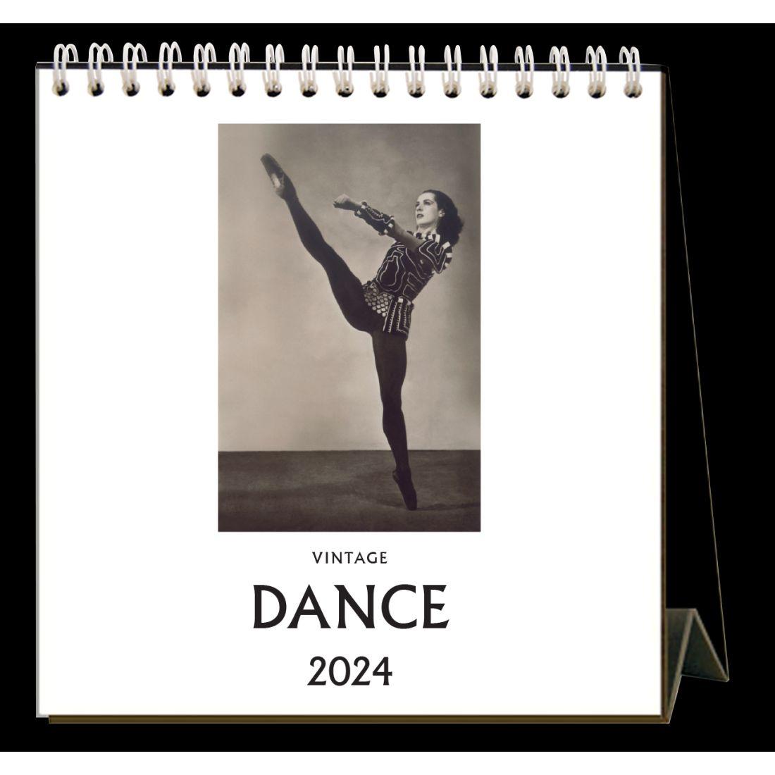 Dance 2024 Easel Desk Calendar