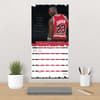 image Michael Jordan 2025 Wall Calendar on a wall