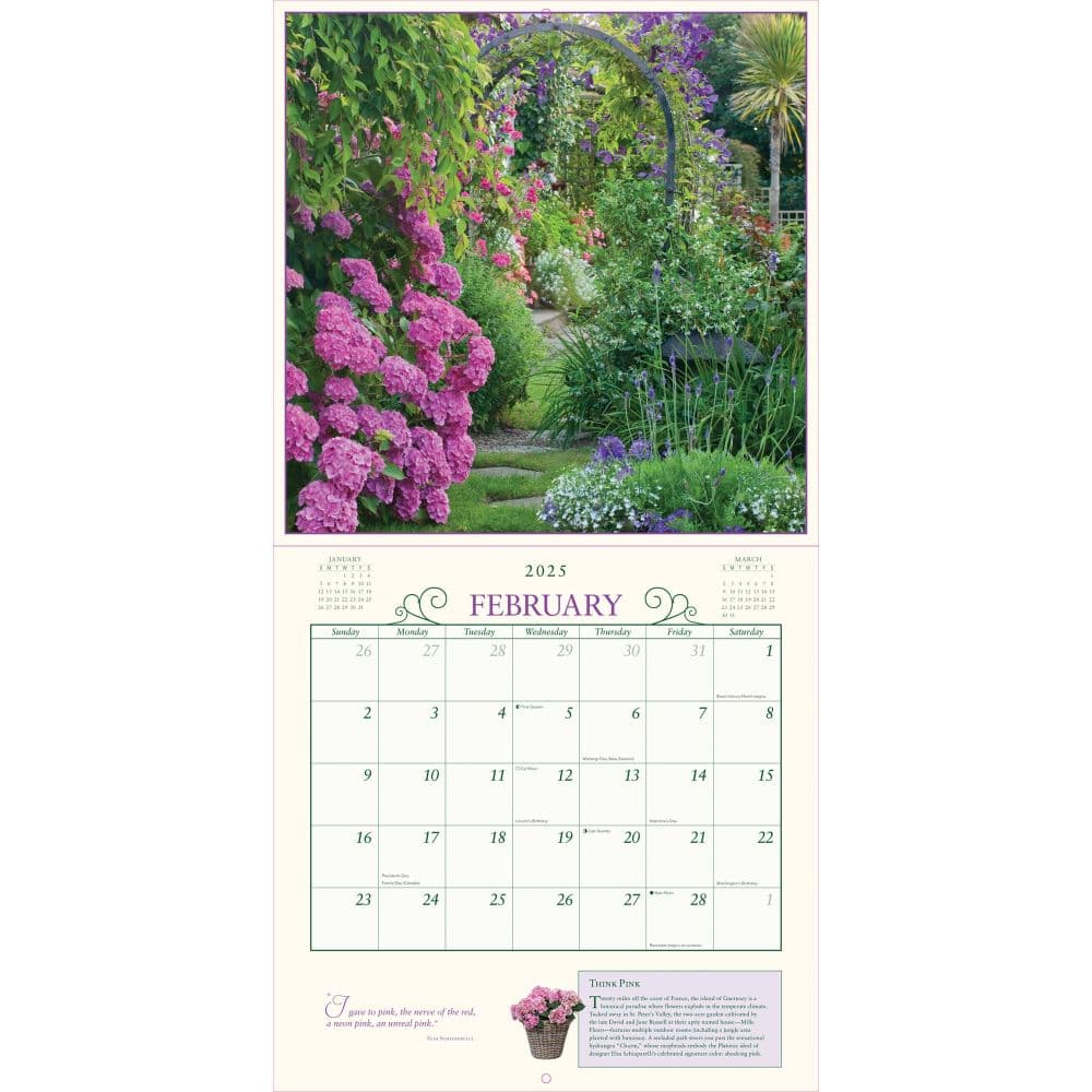 Secret Garden 2025 Wall Calendar First Alternate Image width="1000" height="1000"