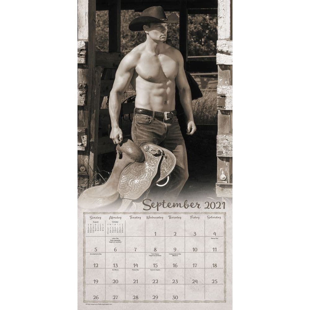 Studs N Spurs Wall Calendar