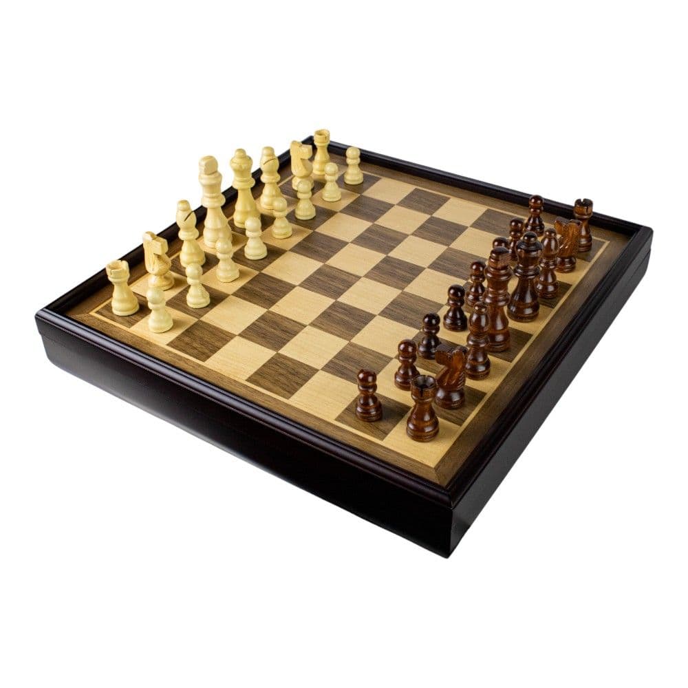 Wooden Chess Set Deluxe Fifth Alternate Image