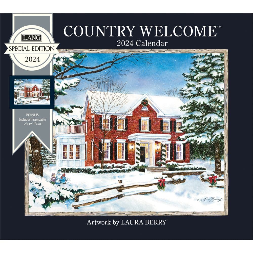 Country Special Edition 2024 Wall Calendar