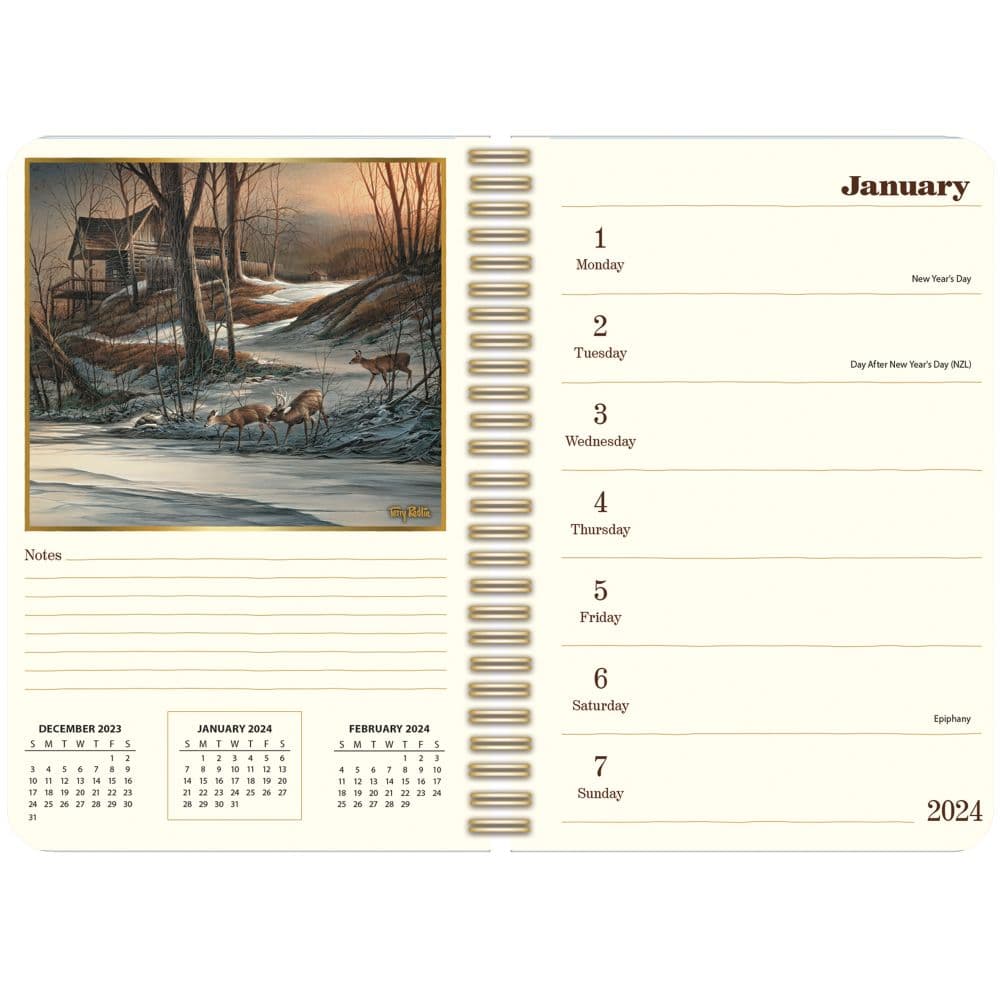 Terry Redlin 2024 Engagement Planner - Calendars.com