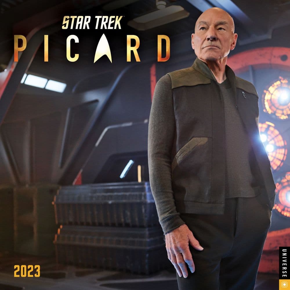 Universe Publishing Star Trek Picard 2023 Wall Calendar