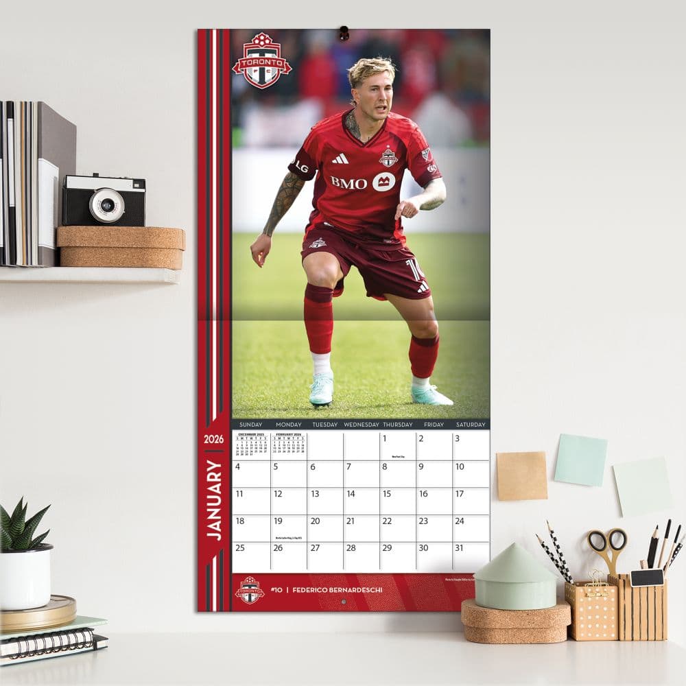 MLS Toronto FC 2026 Wall Calendar Fifth Alternate Image