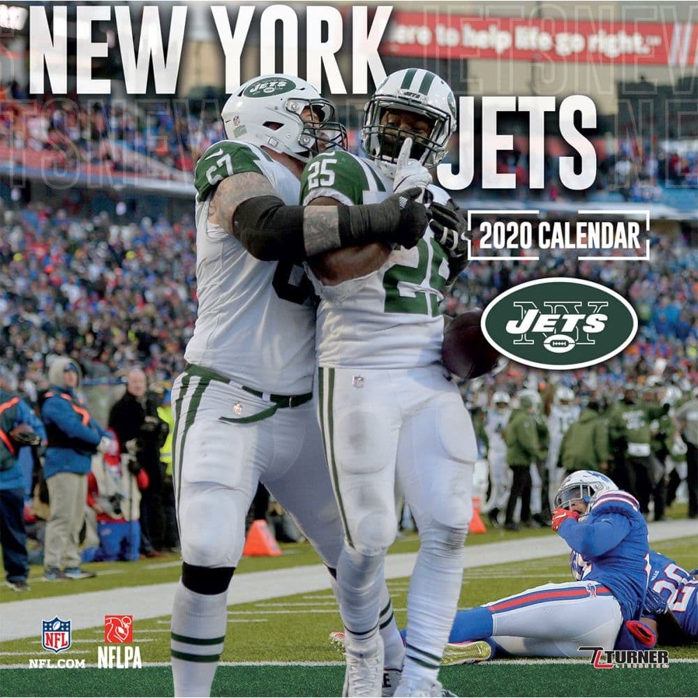 New York Jets Wall Calendar Calendars Com