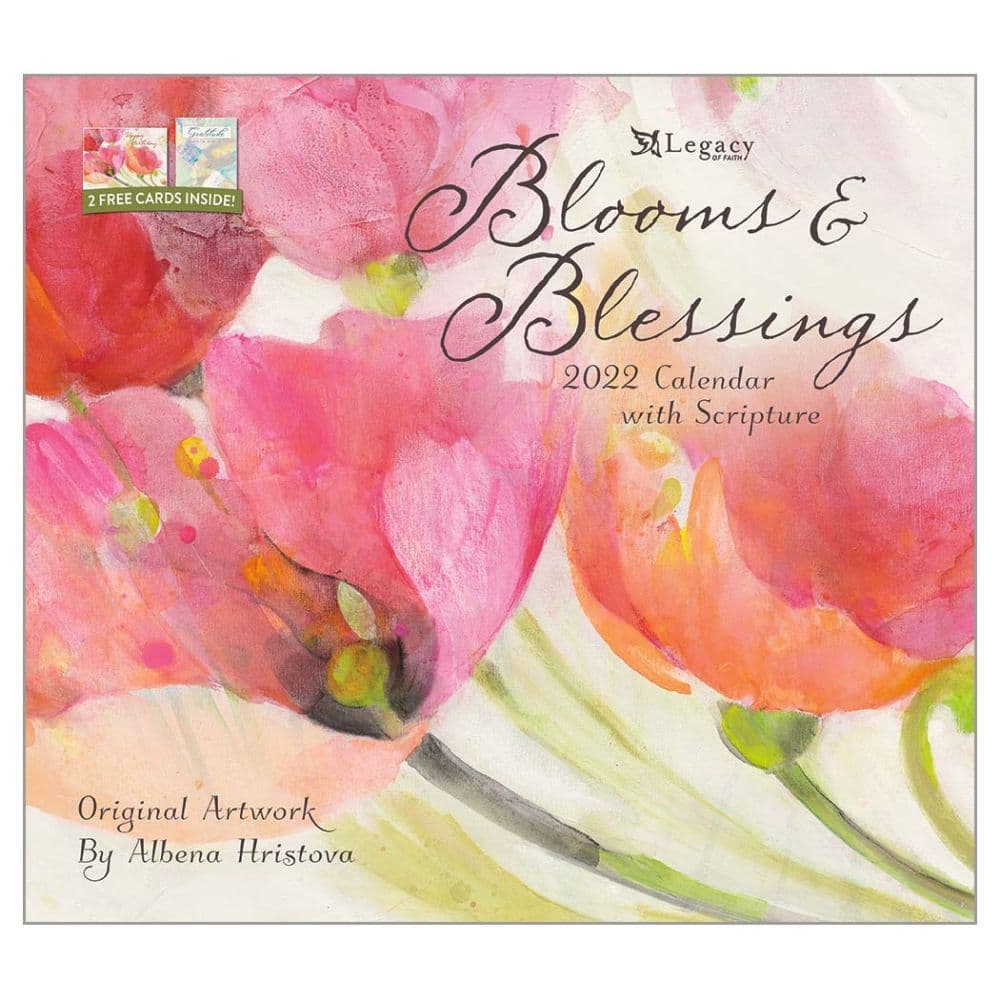 The Legacy Blooms and Blessings 2022 Wall Calendar