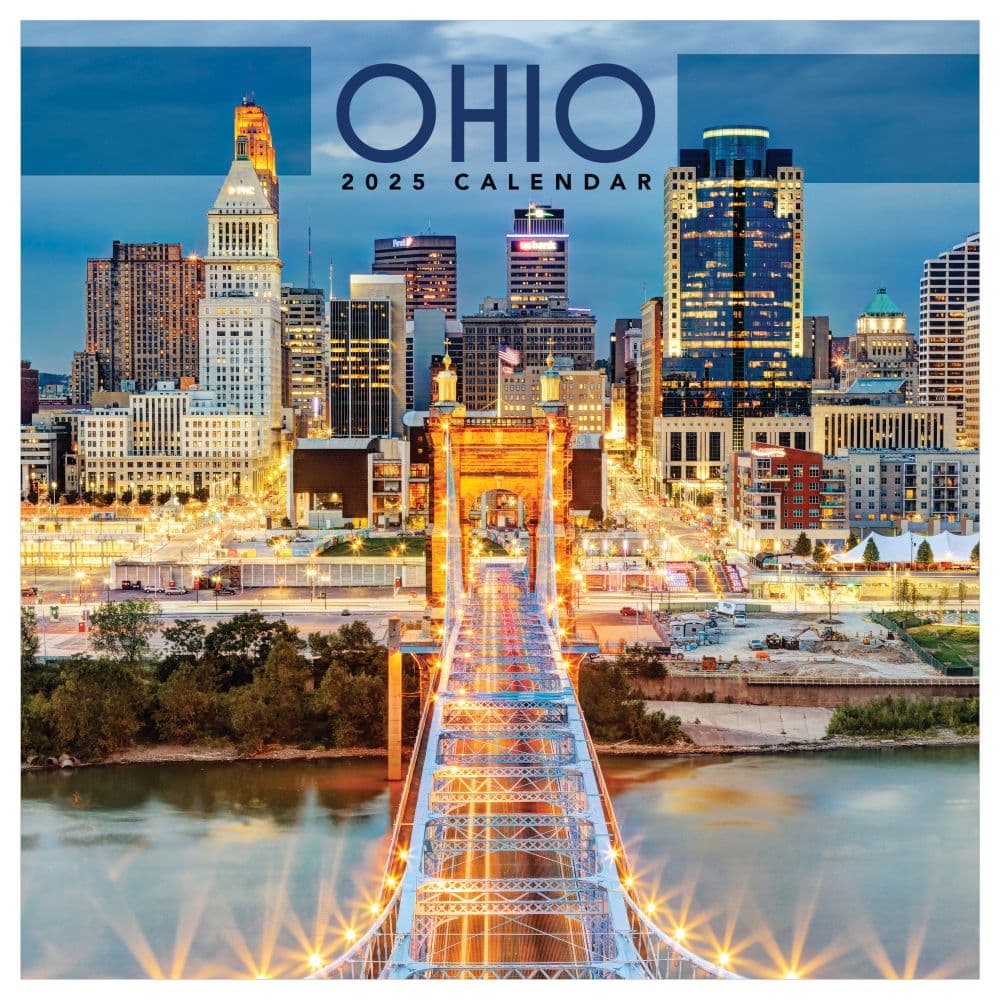 Ohio 2025 Wall Calendar Main Image