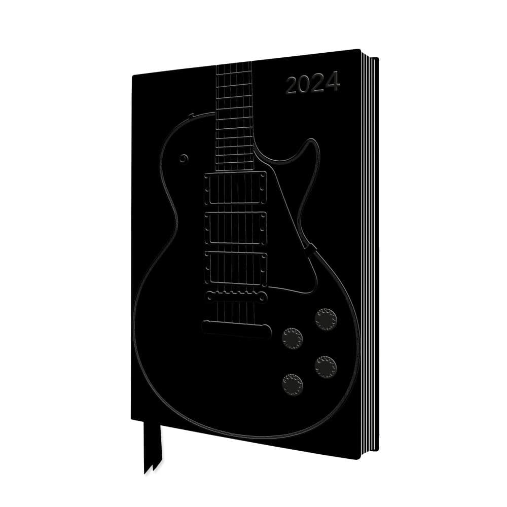 Black Guitar 2024 Planner Main Image