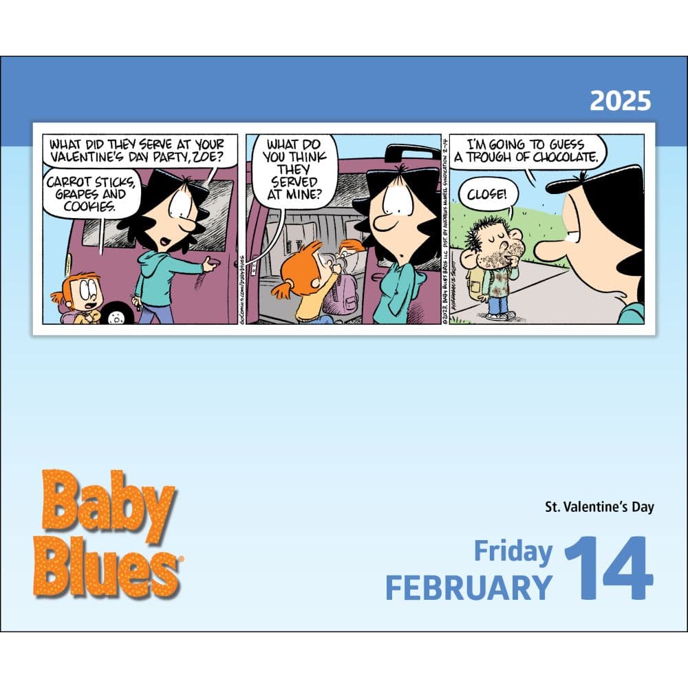 Baby Blues 2025 Desk Calendar Second Alternate Image width=&quot;1000&quot; height=&quot;1000&quot;