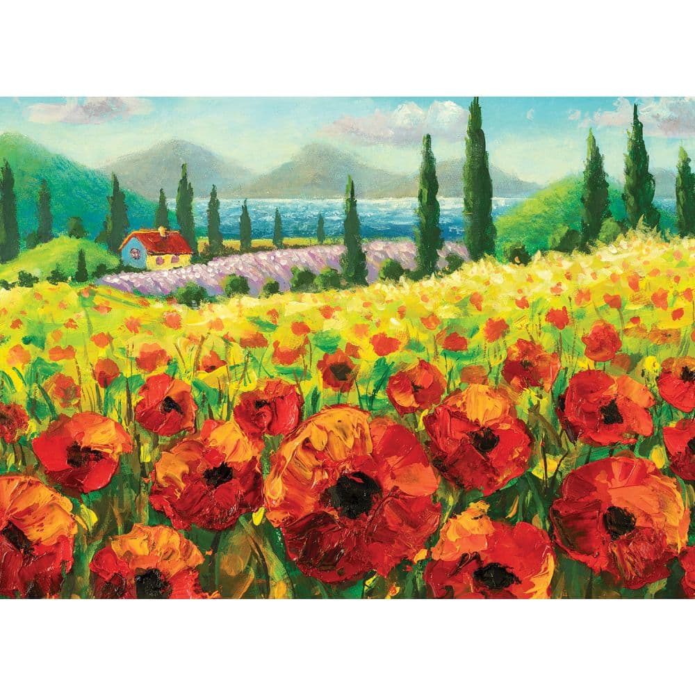 Field of Poppies 1000 Piece Puzzle First Alternate Image