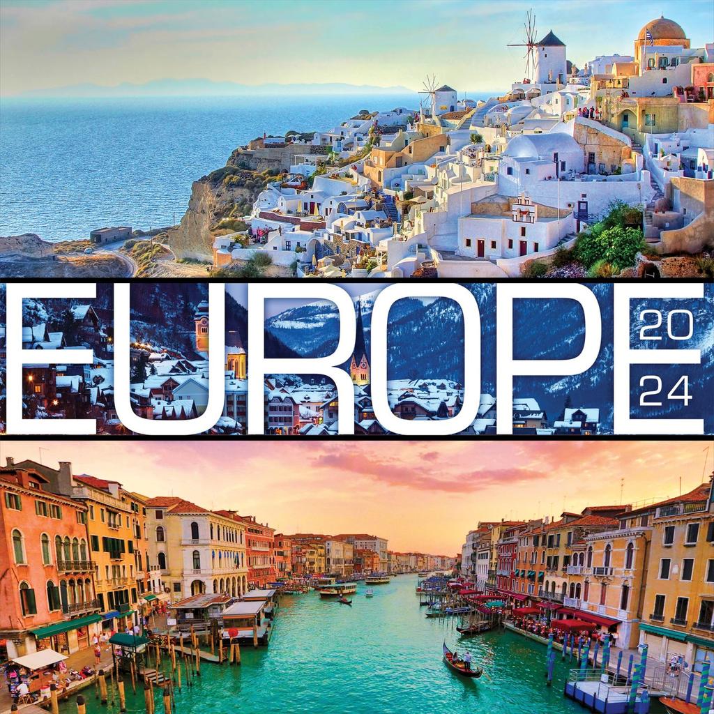 Europe 2025 Wall Calendar