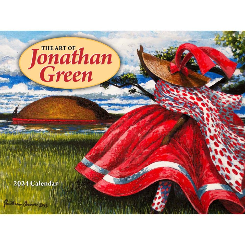 Art of Jonathan Green 2024 Wall Calendar Main Product Image width=&quot;1000&quot; height=&quot;1000&quot;