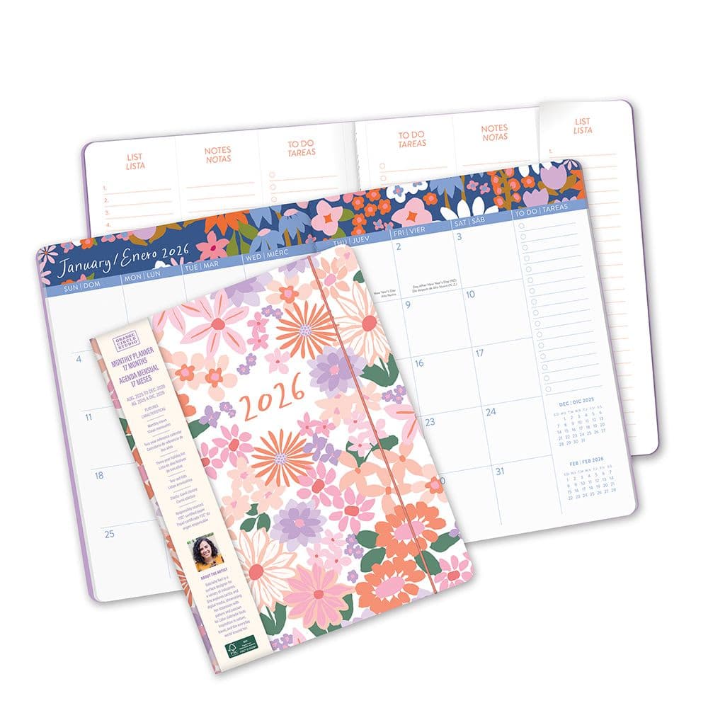 Secret Garden Monthly 2026 Planner Sixth Alternate Image