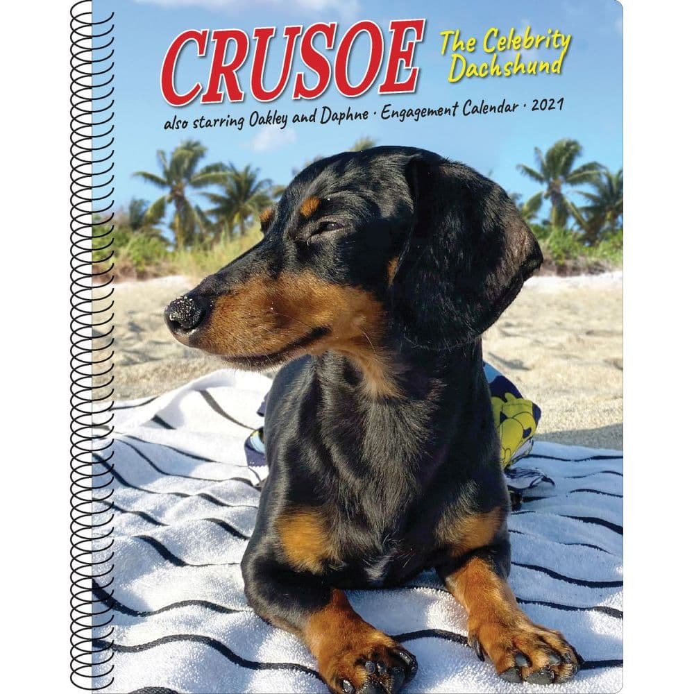 Crusoe Celebrity Dachshund Planner