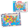 image Jumbo USA Map 50 Piece Floor Puzzle