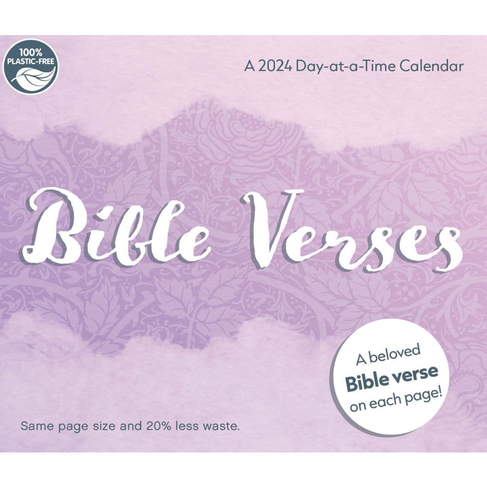 Bible Verses 2024 Desk Calendar