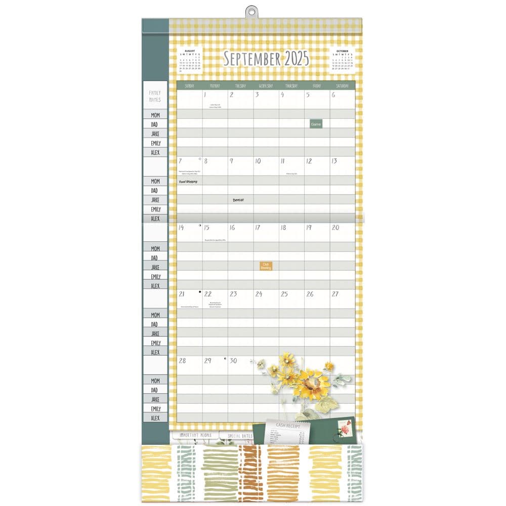 Watercolor Wonder Plan It 2026 Wall Calendar_ALT1