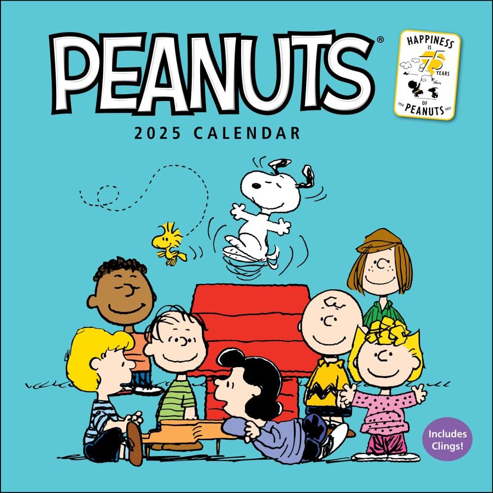 Peanuts 2025 Wall Calendar