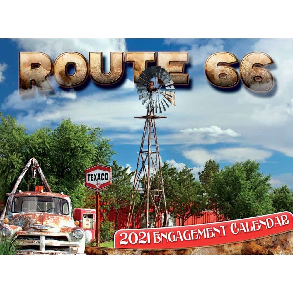 Route 66 Wall Calendar - Calendars.com