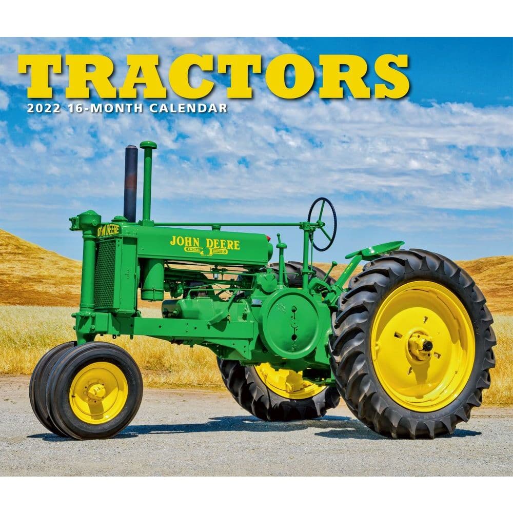 Tractors Deluxe 2022 Wall Calendar - Calendars.com