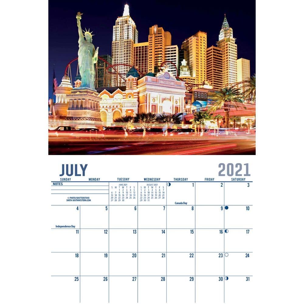 Las Vegas Wall Calendar