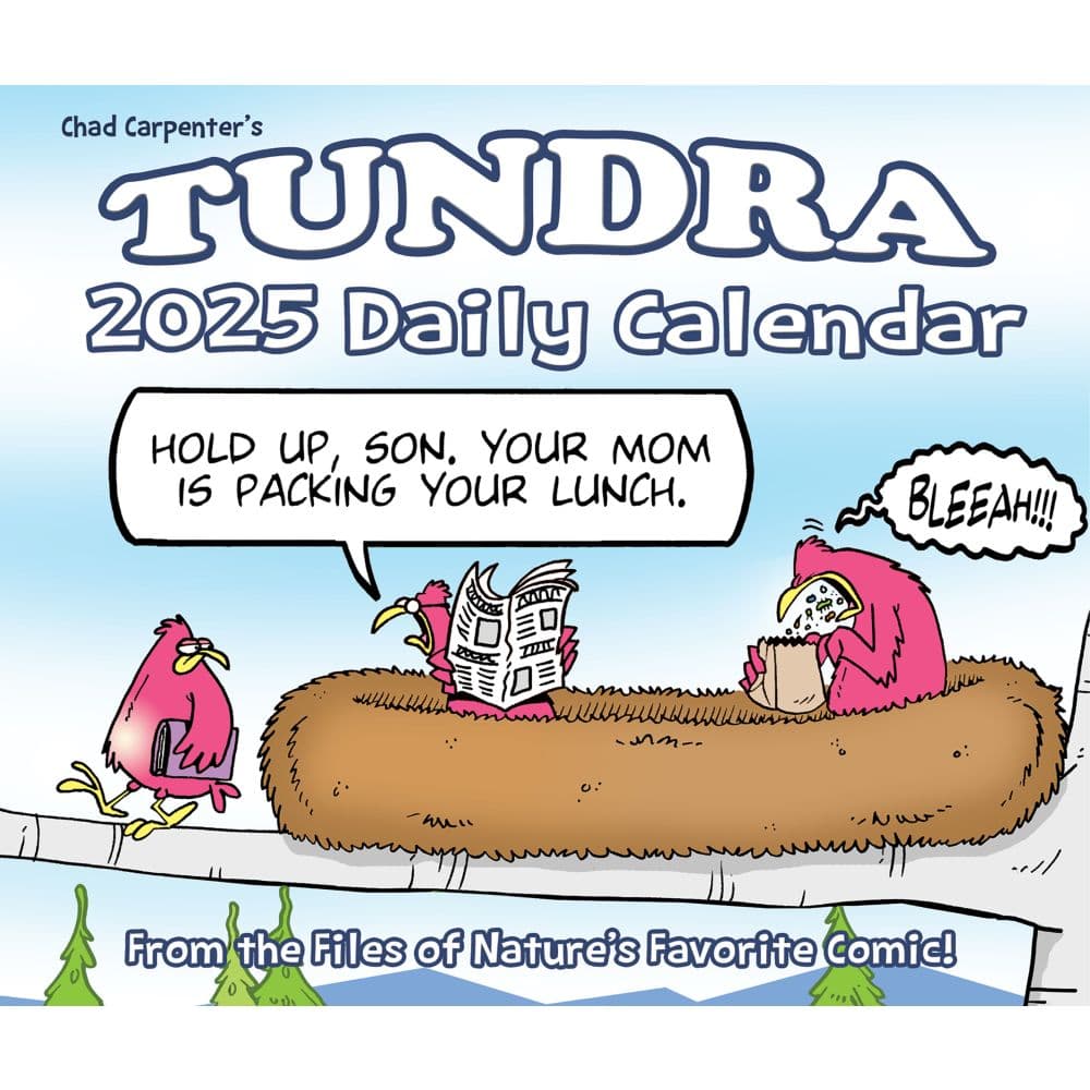 image Tundra 2025 Desk Calendar Main Image