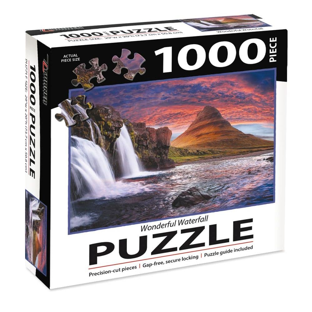 Wonderful Waterfall 1000Pc Puzzle Main Product Image