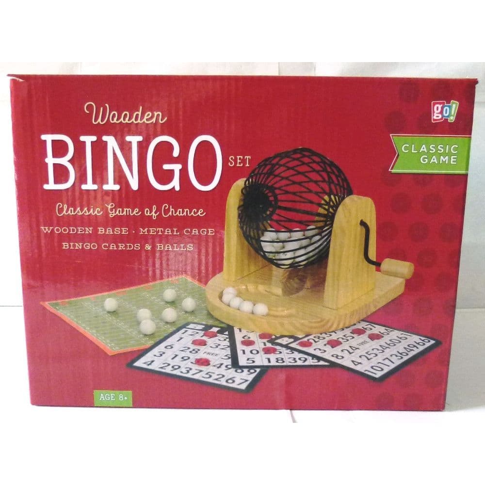 Wooden Bingo set Main Image