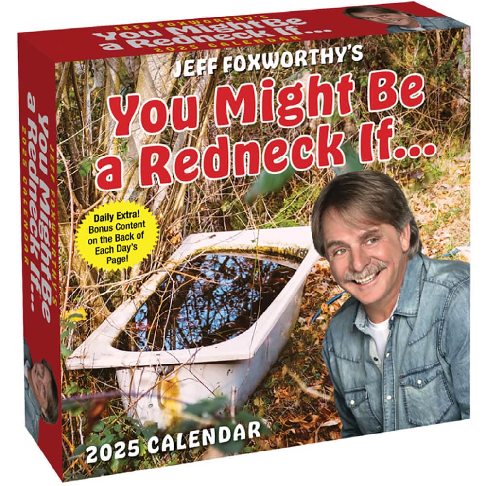 Jeff Foxworthy 2025 Desk Calendar