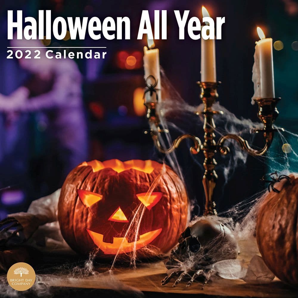 Halloween 2022 Calendar Halloween All Year 2022 Wall Calendar - Calendars.com