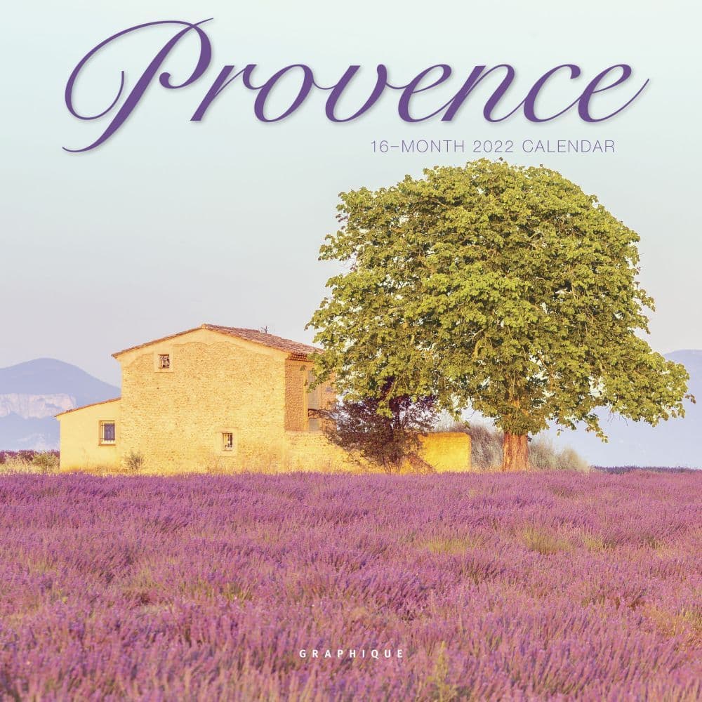 Provence 2022 Mini Wall Calendar